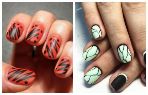 Рисунки на ногтях в домашних условиях для начинающих. Рисунки на ногтях для начинающих: идеи оформления ногтей