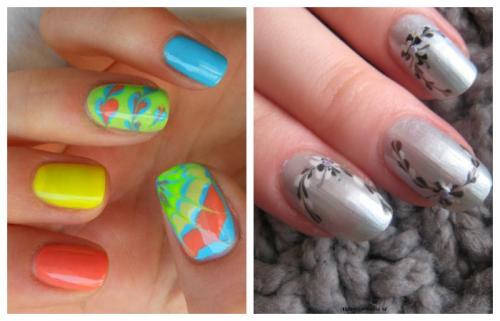 Рисунки на ногтях в домашних условиях для начинающих. Рисунки на ногтях для начинающих: идеи оформления ногтей
