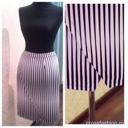 Теплая юбка с запахом. Юбка «карандаш» с запахом на 2019 год: варианты на фото 22