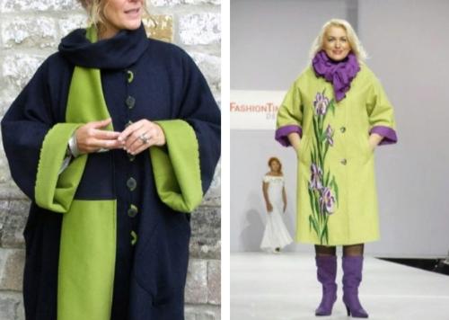 Пальто на полную фигуру фасоны. Фасоны пальто для полных женщин фото