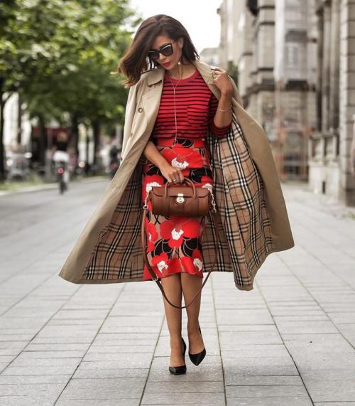 Луки на осень 2019. Уличная мода осень-зима 2019-2020 для женщин 08