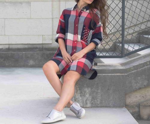 С чем носить платье рубашку. С чем носить короткое и длинное платье-рубашку?