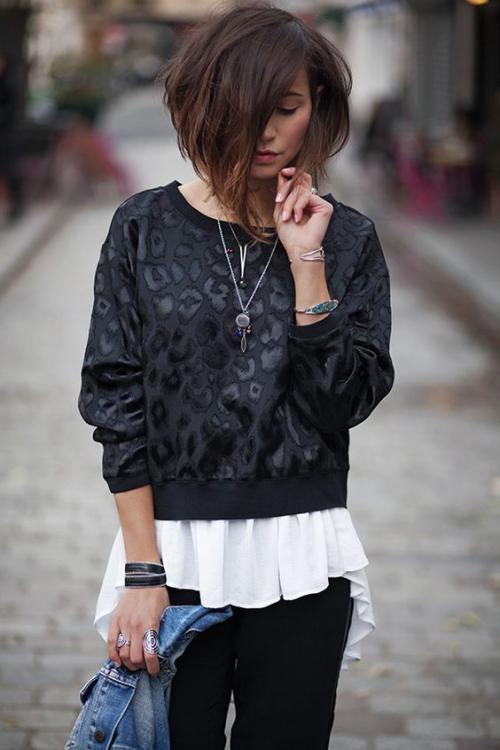 Асимметричное каре на короткие волосы. Косое каре с удлинением и длинное косое каре с фото 01 Асимметричное каре на короткие волосы. Косое каре с удлинением и длинное косое каре с фото 01