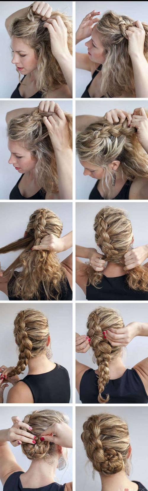 Прически брюнеткам на длинные волосы офисные. Офисный бант из волос