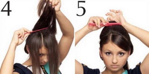 Прически брюнеткам на длинные волосы офисные. Офисный бант из волос