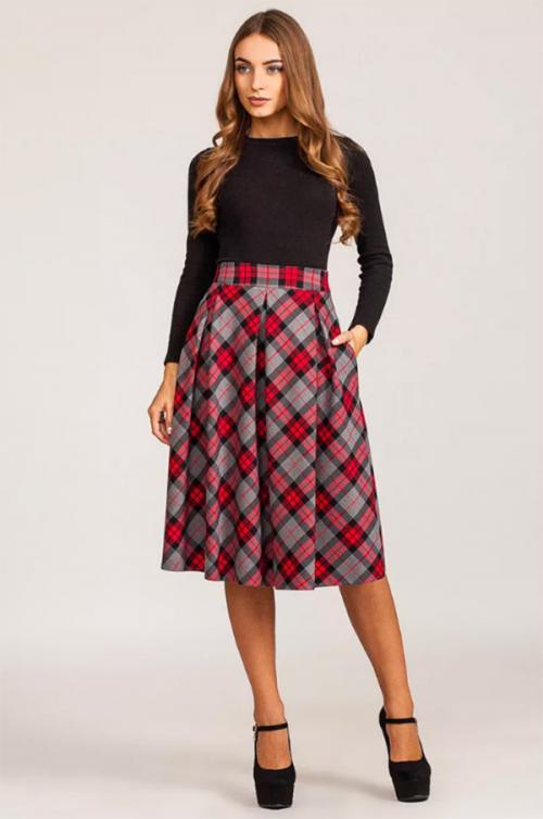 Серая юбка с запахом. Трендовые юбки с запахом 2020-2021: тенденции, особенности фасона 09