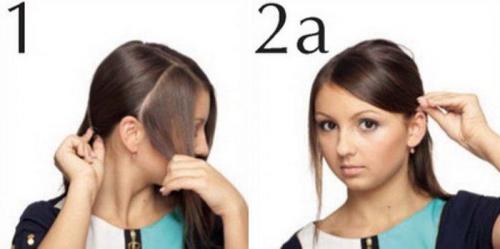 Прически брюнеткам на длинные волосы офисные. Офисный бант из волос