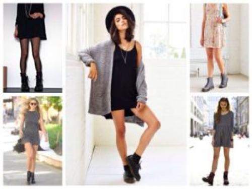 С чем носить женские берцы зимой. С чем носить женские берцы