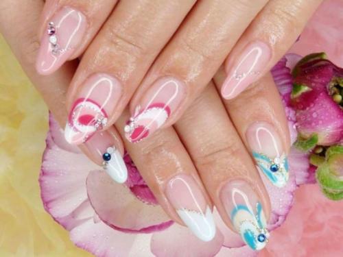 Черно розовый френч. Розовый френч — 85 фото лучшей альтернативы классике