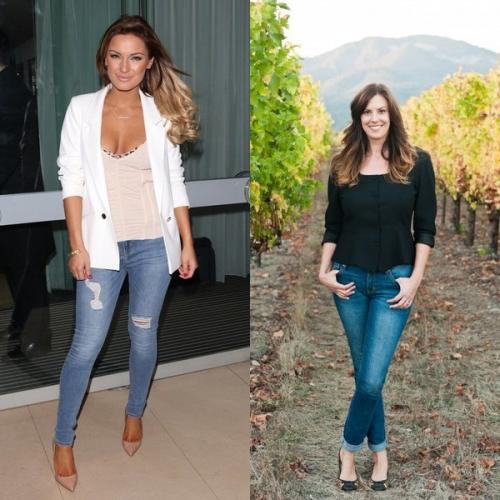 Луки с джинсами 2019 зима. Что носить с джинсами – фото удачных вариантов