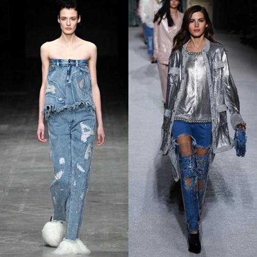 Луки с джинсами 2019. Модели актуальных моделей