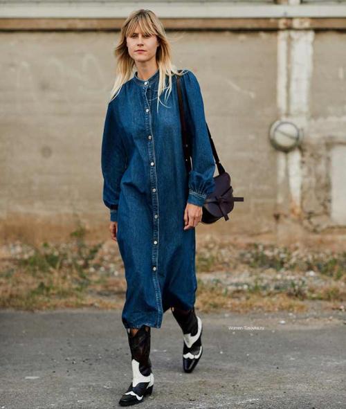 С чем носить женские казаки. Смотрятся потрясающе: казаки — самая модная обувь этой осени, как носить