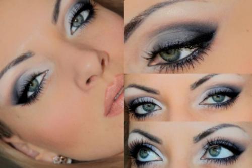 Макияж под темные волосы и голубые глаза. Макияж для голубых глаз — придаем огранку живому бриллианту + фото