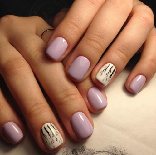 Какой цвет на короткие ногти можно сделать. Особенности маникюра на короткие ногти