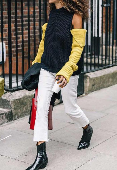 С чем носить женские казаки. Смотрятся потрясающе: казаки — самая модная обувь этой осени, как носить