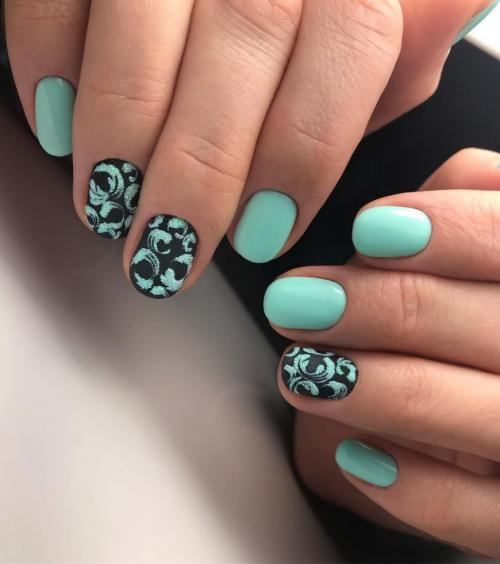 Черно розовый френч. Розовый френч — 85 фото лучшей альтернативы классике 15