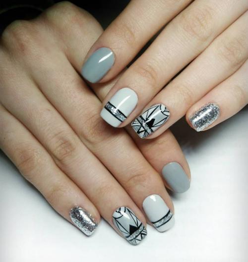 Черно розовый френч. Розовый френч — 85 фото лучшей альтернативы классике 12