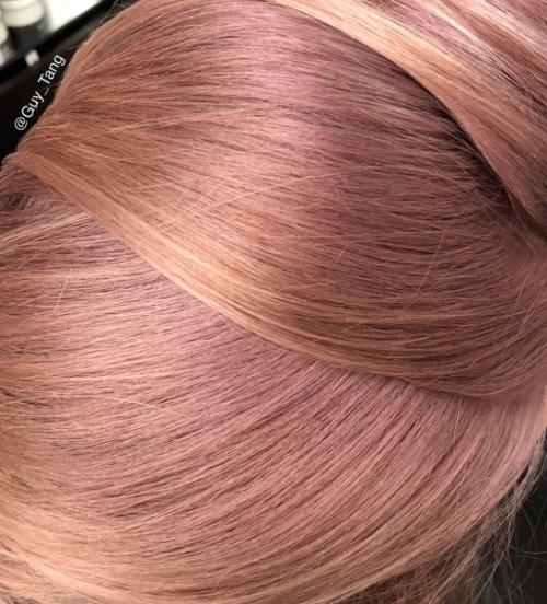 Окрашивание волос осень 2019. 23 оттенка розового — вот самое модное окрашивание волос на осень 2019