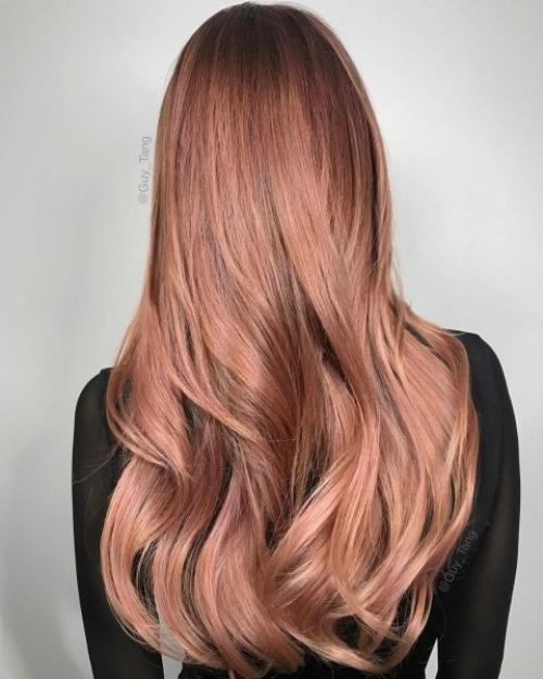 Окрашивание волос осень 2019. 23 оттенка розового — вот самое модное окрашивание волос на осень 2019