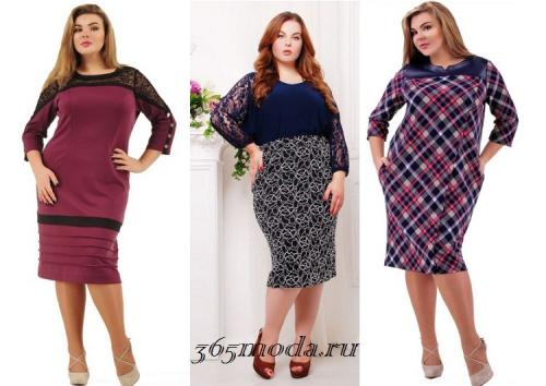 Мода осень-зима 2019 для полных. Модная одежда для полных осень-зима 2020-2021: принты 03