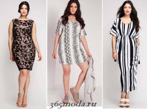 Мода осень-зима 2019 для полных. Модная одежда для полных осень-зима 2020-2021: принты 09