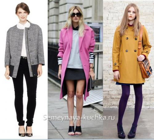 Обувь под короткое пальто осень. КАК носить БОСОНОЖКИ – под пальто.