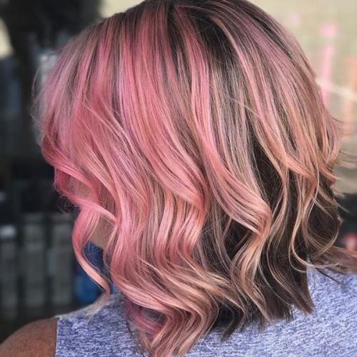 Окрашивание волос осень 2019. 23 оттенка розового — вот самое модное окрашивание волос на осень 2019 15