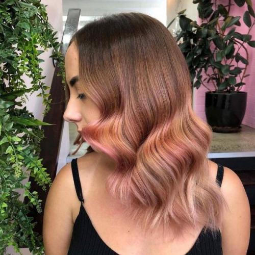 Окрашивание волос осень 2019. 23 оттенка розового — вот самое модное окрашивание волос на осень 2019