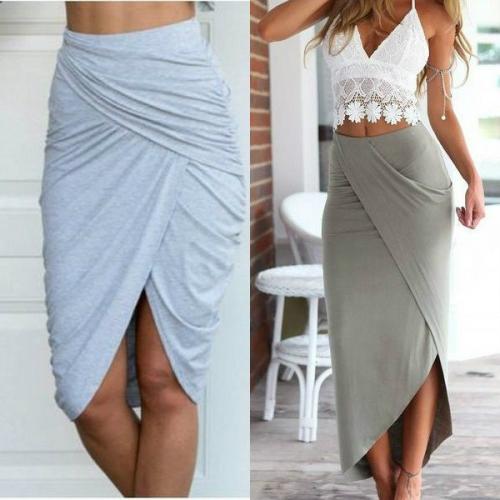 Юбка теплая с запахом. Юбка «карандаш» с запахом на 2019 год: варианты на фото