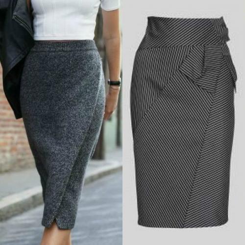 Юбка теплая с запахом. Юбка «карандаш» с запахом на 2019 год: варианты на фото