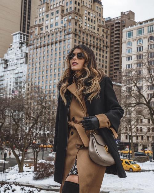 Как носить пальто зимой: 5 модных способов