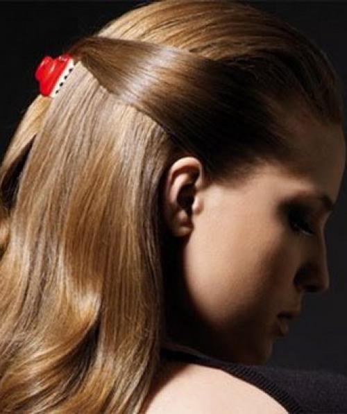 Как заколоть волосы средней длины быстро. Варианты на стрижку средней длины 19