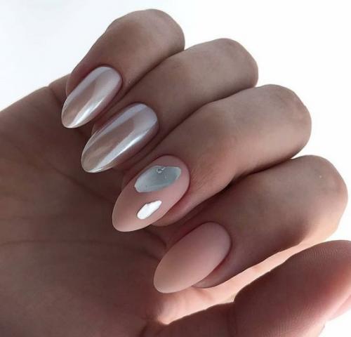 Нежный маникюр с втиркой 2019. Новинки маникюра с втиркой 2019-2020: топовые идеи на фото