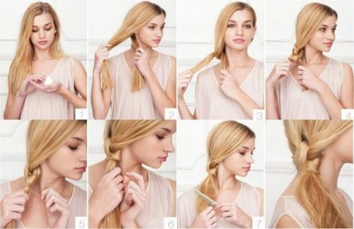 Как заколоть волосы средней длины быстро. Варианты на стрижку средней длины