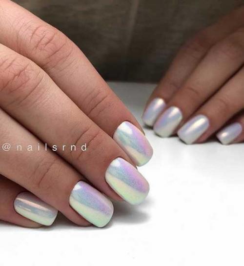 Нежный маникюр с втиркой 2019. Новинки маникюра с втиркой 2019-2020: топовые идеи на фото