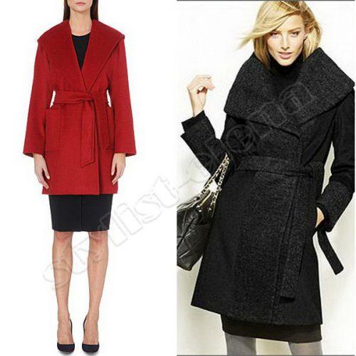 С какой обувью носить пальто халат. Как носить пальто-халат: лучшие сочетания с одеждой, обувью, аксессуарами