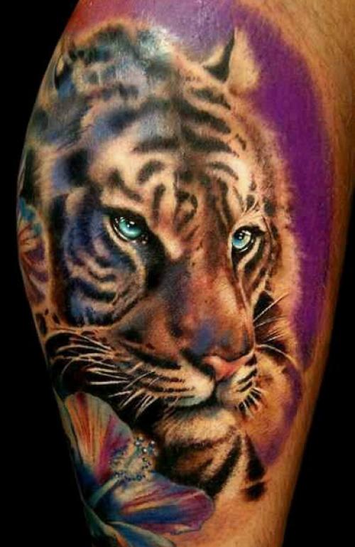 Значение татуировки тигр. Татуировка тигр