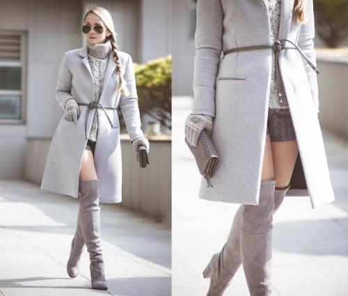 Пальто с какой обувью носят. С какой обувью носить женское пальто до колена?