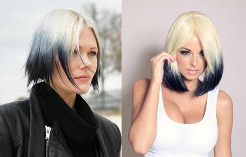 Омбре яркие цвета. Основные виды окрашивания омбре 08