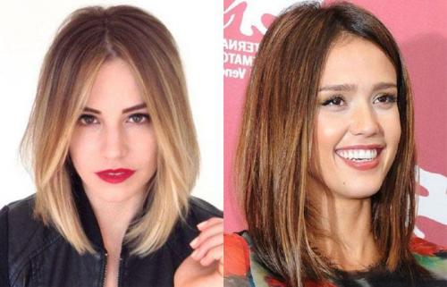 Удлиненное каре на мелированные волосы. Техника выполнения 05