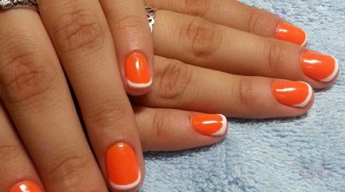 Французский маникюр маленький. Виды французского маникюра