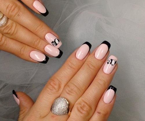 Французский маникюр маленький. Виды французского маникюра 18 Французский маникюр маленький. Виды французского маникюра 18