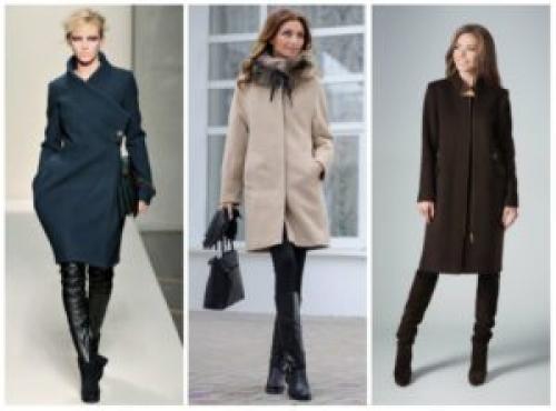 Образ ботинки и пальто. С какой обувью носить женское пальто