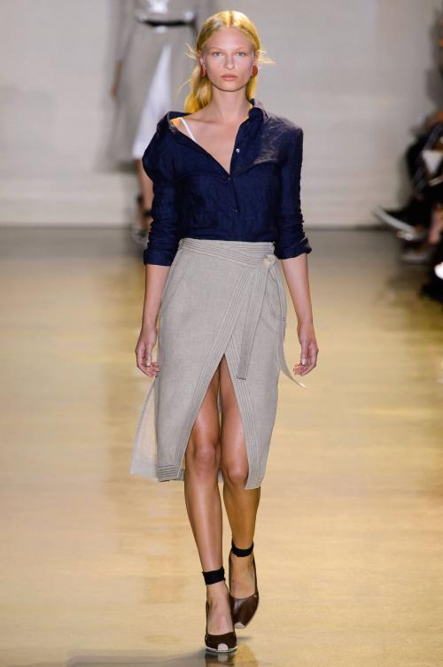 Юбка с запахом спереди и сзади. Что собой представляет