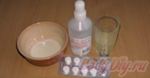 Отбеливающие маски с аспирином. Сильнодействующая отбеливающая маска с аспирином