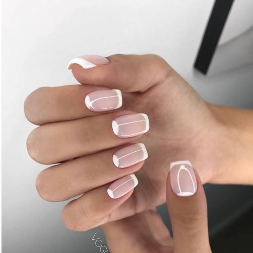 Французский маникюр маленький. Виды французского маникюра 12 Французский маникюр маленький. Виды французского маникюра 12