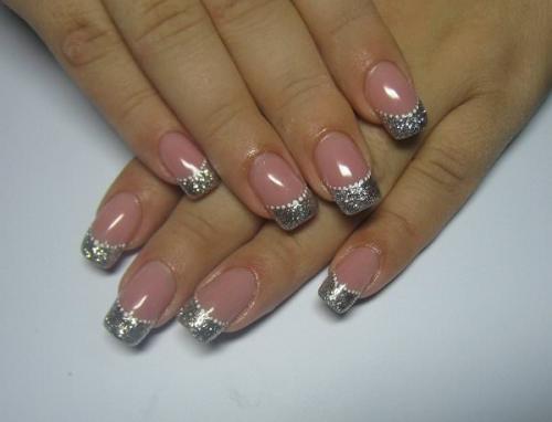 Французский маникюр маленький. Виды французского маникюра