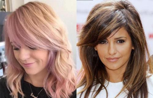 Ровная челка на средние волосы. Какую челку выбрать 38