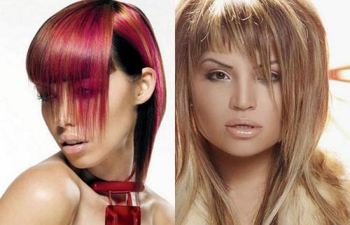 Ровная челка на средние волосы. Какую челку выбрать 12