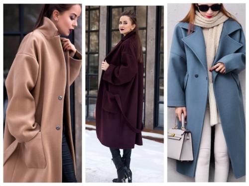 Пальто оверсайз с чем носить 2020. С чем носить женское пальто оверсайз — фото модных образов